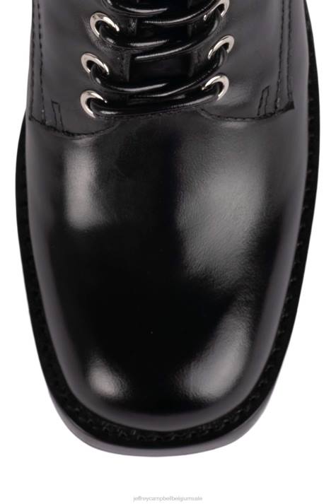 vrouwen Jeffrey Campbell dotti zwart V2LZ414 enkel laarzen