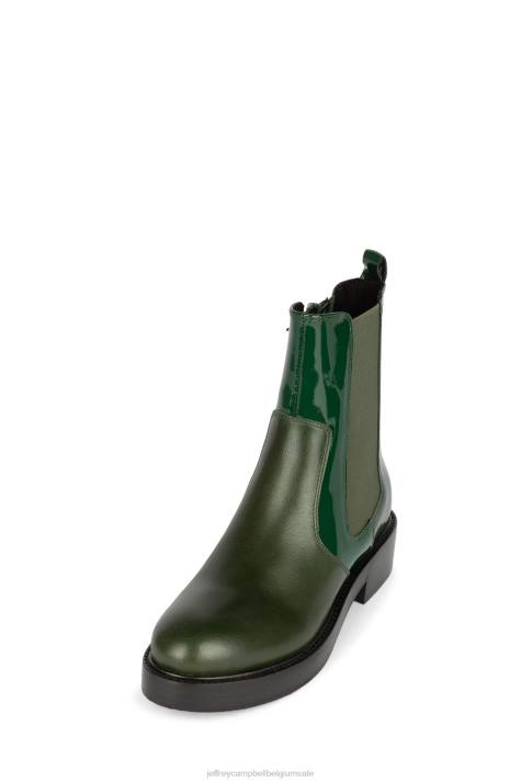 vrouwen Jeffrey Campbell edmond-hoi groene multi V2LZ409 enkel laarzen