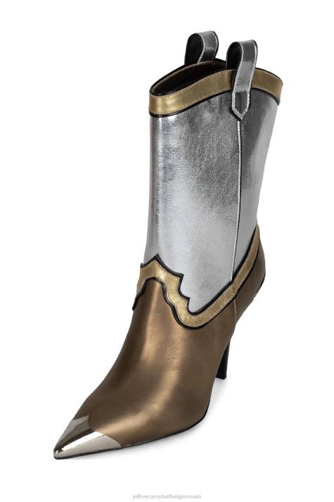 vrouwen Jeffrey Campbell el-paso metalen multi V2LZ605 enkel laarzen