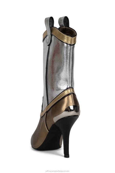 vrouwen Jeffrey Campbell el-paso metalen multi V2LZ605 enkel laarzen