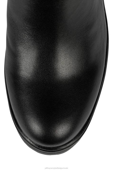 vrouwen Jeffrey Campbell escob zwart V2LZ347 enkel laarzen