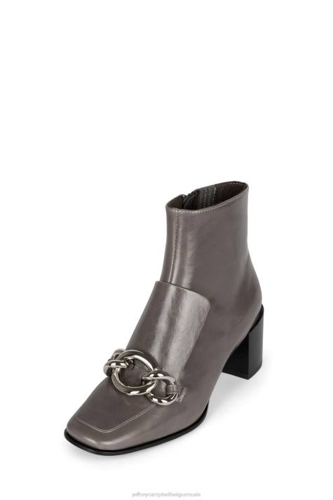 vrouwen Jeffrey Campbell fontella-2 grijs V2LZ406 enkel laarzen