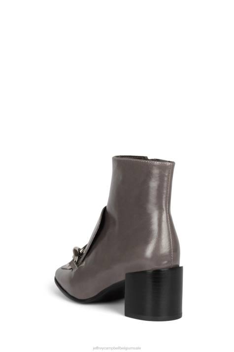 vrouwen Jeffrey Campbell fontella-2 grijs V2LZ406 enkel laarzen