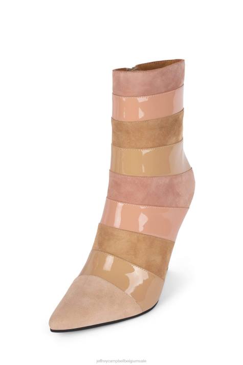 vrouwen Jeffrey Campbell gecomplexeerd naakt multi V2LZ420 enkel laarzen