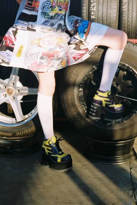 vrouwen Jeffrey Campbell gevaren zwart wit V2LZ350 enkel laarzen