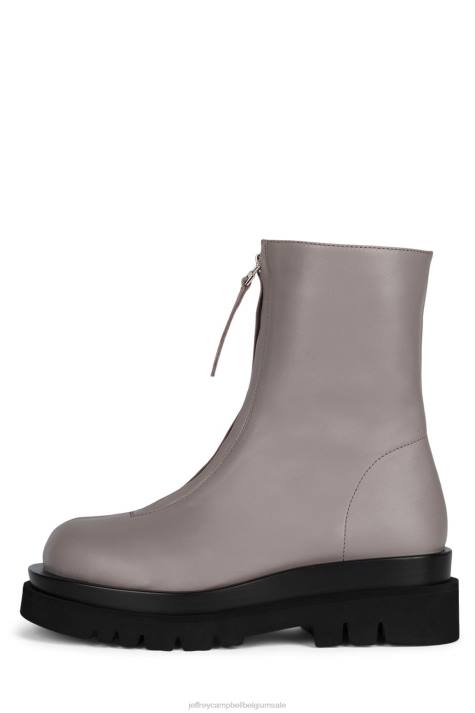 vrouwen Jeffrey Campbell ingedommeld lichtgrijs V2LZ624 enkel laarzen