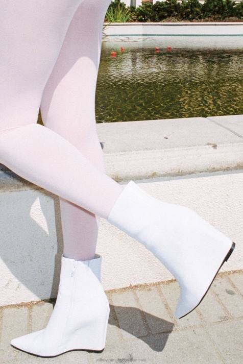 vrouwen Jeffrey Campbell katerina wit V2LZ514 enkel laarzen