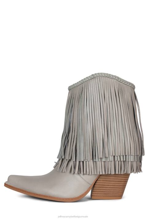vrouwen Jeffrey Campbell kleine stad2 lichtgrijs V2LZ656 enkel laarzen