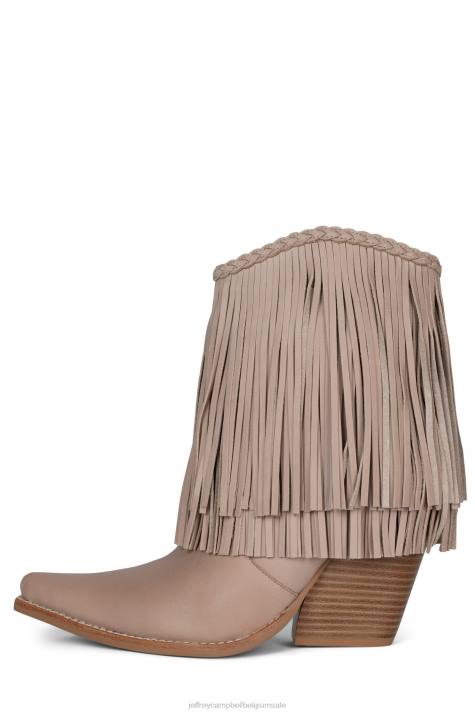 vrouwen Jeffrey Campbell kleine stad2 natuurlijk V2LZ657 enkel laarzen