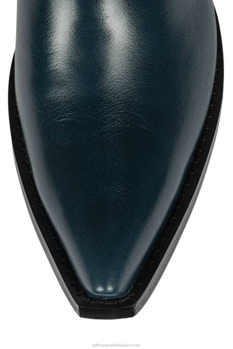 vrouwen Jeffrey Campbell kruispunt marine marine tapijt V2LZ412 enkel laarzen