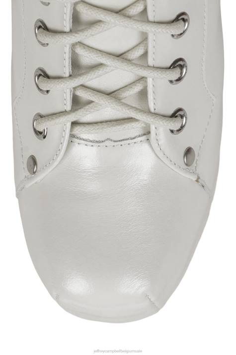 vrouwen Jeffrey Campbell lita ijs natuurlijke stapel V2LZ494 enkel laarzen