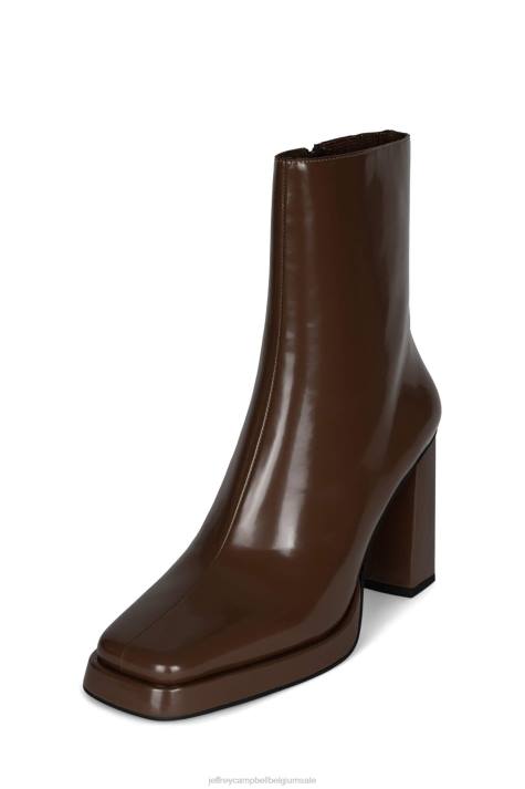 vrouwen Jeffrey Campbell maximaal-lo donkerbruine doos V2LZ503 enkel laarzen