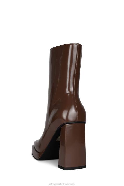 vrouwen Jeffrey Campbell maximaal-lo donkerbruine doos V2LZ503 enkel laarzen