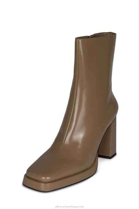 vrouwen Jeffrey Campbell maximaal-lo kamelen doos V2LZ501 enkel laarzen