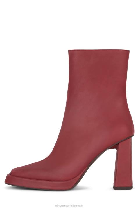 vrouwen Jeffrey Campbell maximaal-lo rood V2LZ502 enkel laarzen