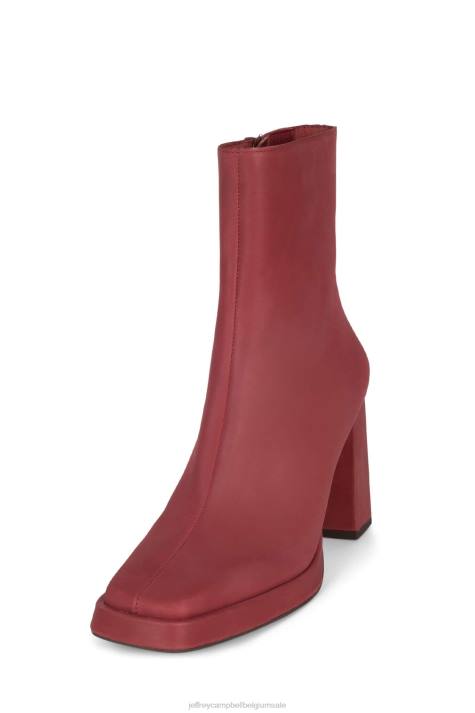 vrouwen Jeffrey Campbell maximaal-lo rood V2LZ502 enkel laarzen