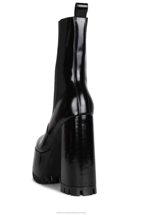 vrouwen Jeffrey Campbell menigte-2 zwarte doos V2LZ534 enkel laarzen