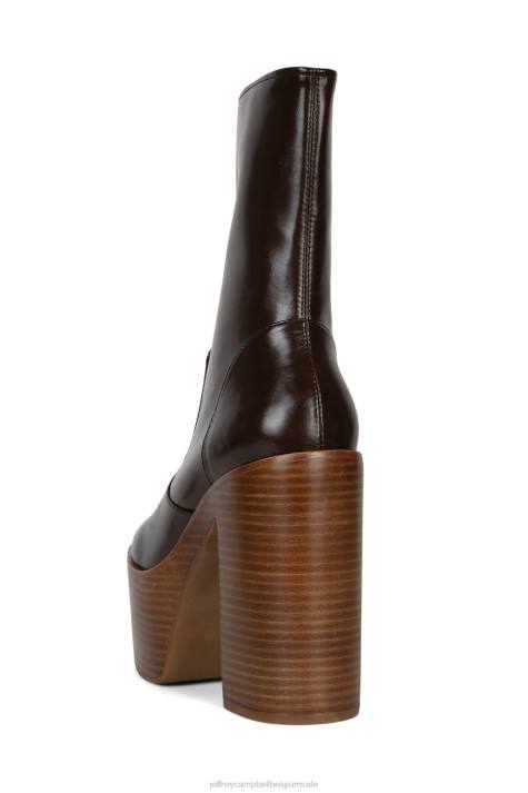vrouwen Jeffrey Campbell mexicaans-2 bruin V2LZ577 enkel laarzen