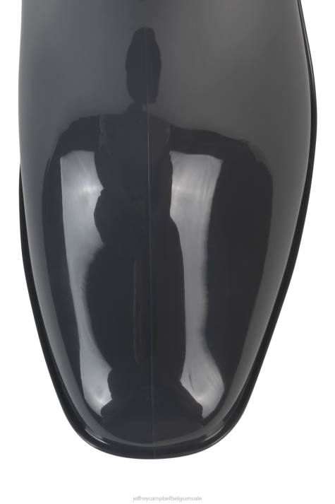 vrouwen Jeffrey Campbell orkaan2 grijs glanzend V2LZ896 enkel laarzen