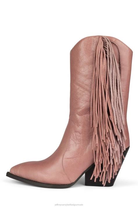 vrouwen Jeffrey Campbell orville roze V2LZ477 enkel laarzen
