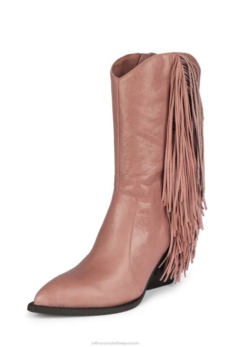 vrouwen Jeffrey Campbell orville roze V2LZ477 enkel laarzen
