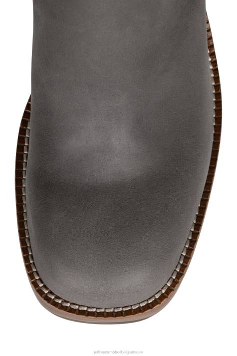 vrouwen Jeffrey Campbell overvloedig-l donker grijs V2LZ568 enkel laarzen