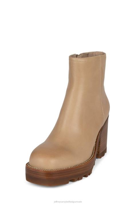 vrouwen Jeffrey Campbell overvloedig-l natuurlijk V2LZ608 enkel laarzen