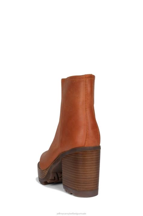 vrouwen Jeffrey Campbell overvloedig-l oranje V2LZ567 enkel laarzen