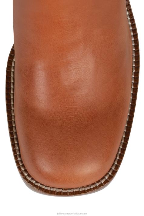vrouwen Jeffrey Campbell overvloedig-l oranje V2LZ567 enkel laarzen