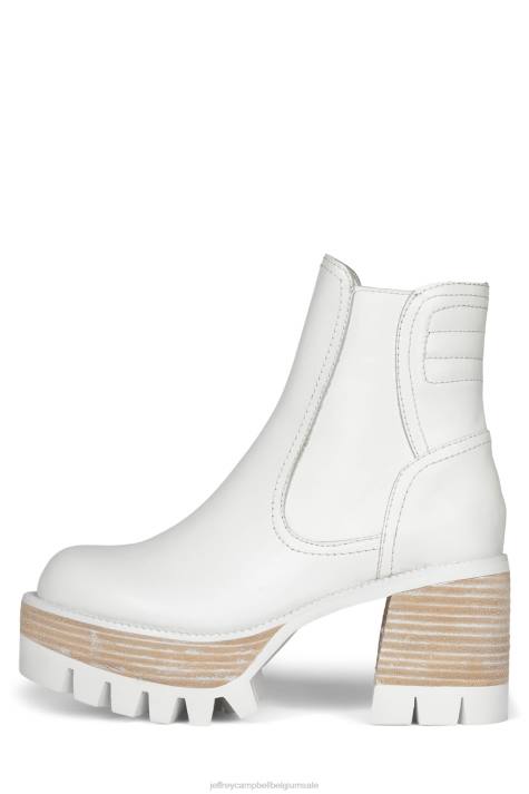 vrouwen Jeffrey Campbell quavo-2 Wit wit V2LZ472 enkel laarzen