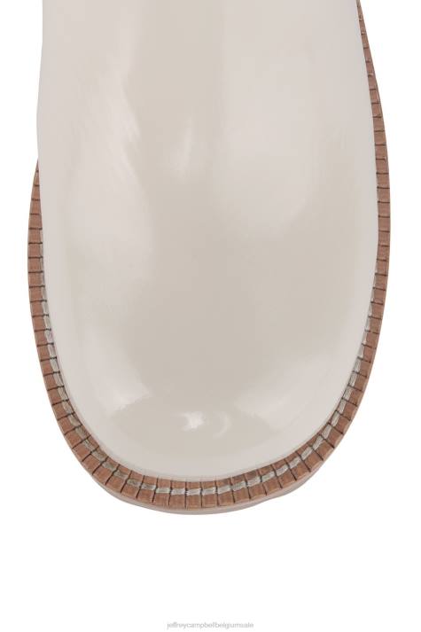 vrouwen Jeffrey Campbell quavo-2 patent op ijscrinkle V2LZ658 enkel laarzen