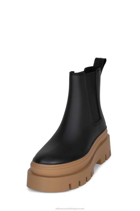 vrouwen Jeffrey Campbell regen-storm zwarte honing V2LZ891 enkel laarzen