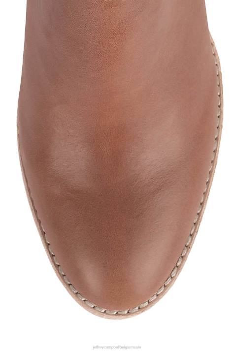 vrouwen Jeffrey Campbell roze bruinen V2LZ323 enkel laarzen
