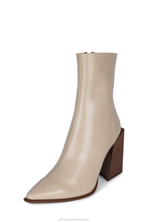 vrouwen Jeffrey Campbell sirene beige V2LZ560 enkel laarzen
