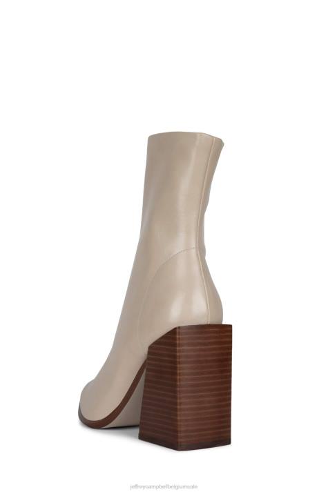 vrouwen Jeffrey Campbell sirene beige V2LZ560 enkel laarzen