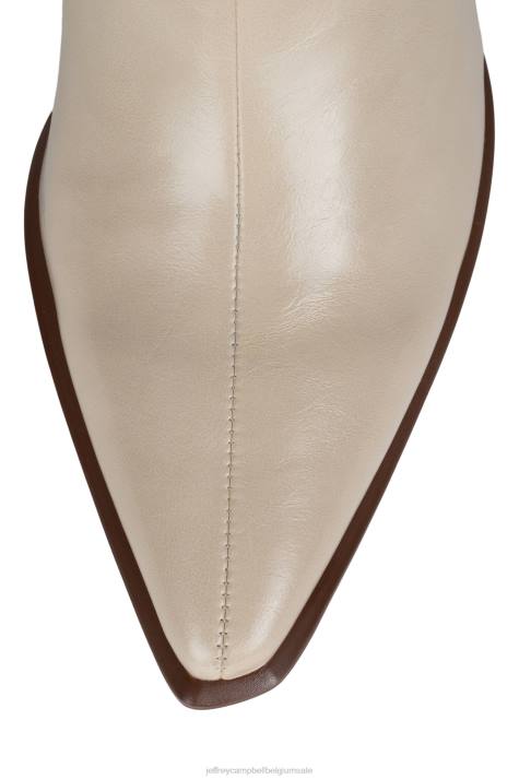 vrouwen Jeffrey Campbell sirene beige V2LZ560 enkel laarzen