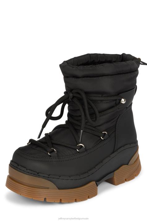 vrouwen Jeffrey Campbell slizzard zwart V2LZ629 enkel laarzen