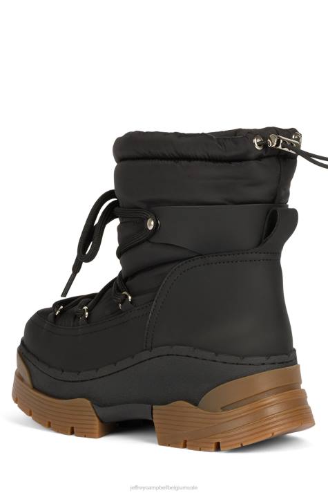 vrouwen Jeffrey Campbell slizzard zwart V2LZ629 enkel laarzen