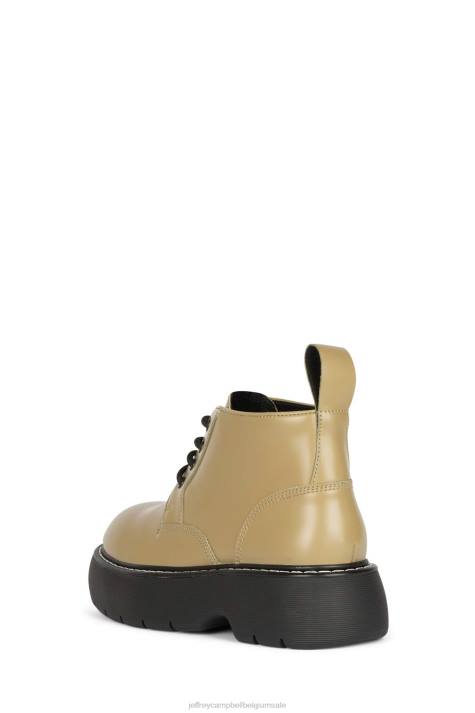 vrouwen Jeffrey Campbell spyware stoffig olijf zwart V2LZ456 enkel laarzen