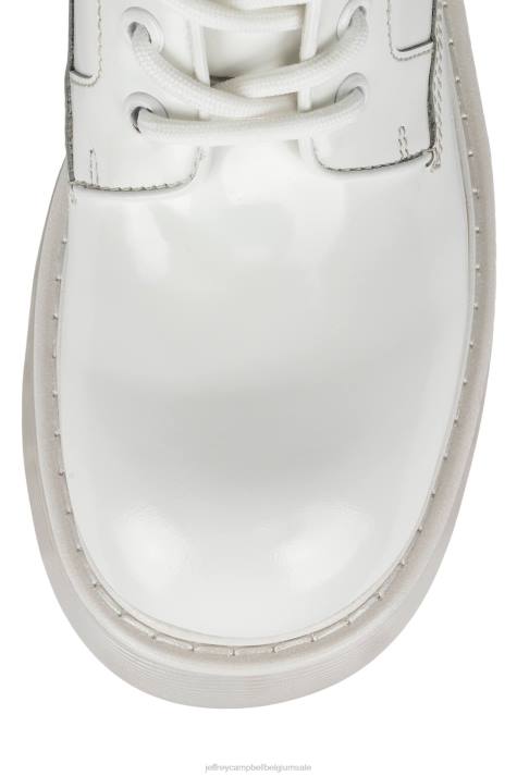 vrouwen Jeffrey Campbell spyware witte doos duidelijk V2LZ454 enkel laarzen
