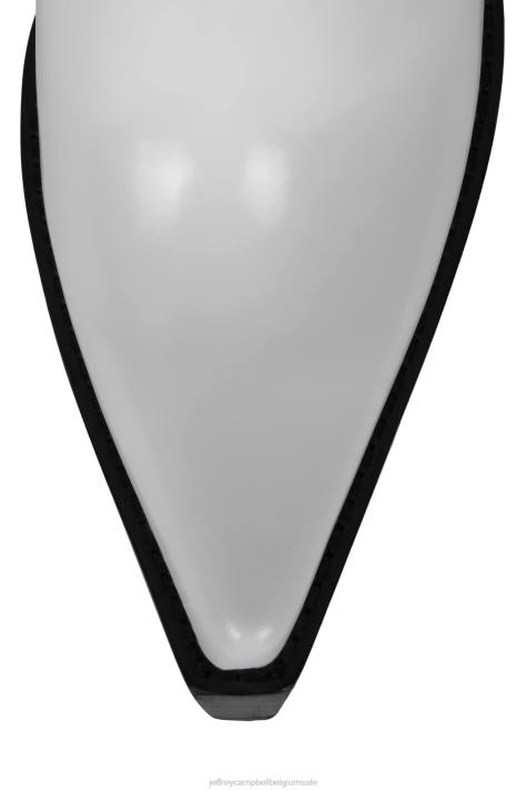 vrouwen Jeffrey Campbell subcultuur witte doos zwart V2LZ642 enkel laarzen