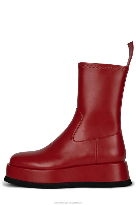 vrouwen Jeffrey Campbell synth rood V2LZ522 enkel laarzen