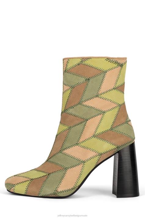 vrouwen Jeffrey Campbell tegen-pw pastel suède multi V2LZ444 enkel laarzen