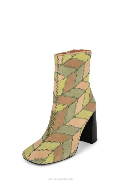 vrouwen Jeffrey Campbell tegen-pw pastel suède multi V2LZ444 enkel laarzen