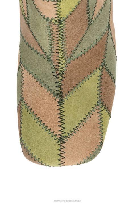 vrouwen Jeffrey Campbell tegen-pw pastel suède multi V2LZ444 enkel laarzen