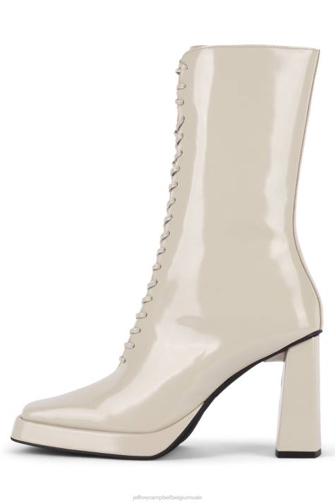 vrouwen Jeffrey Campbell testen ivoren doos V2LZ592 enkel laarzen