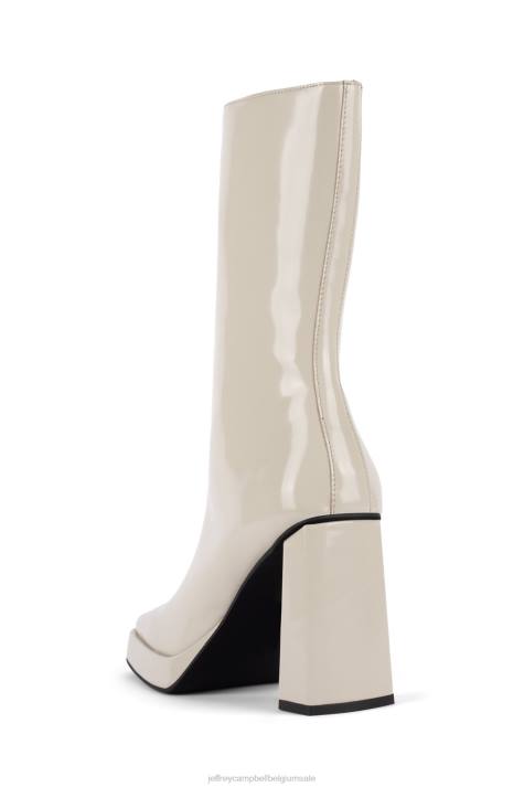 vrouwen Jeffrey Campbell testen ivoren doos V2LZ592 enkel laarzen