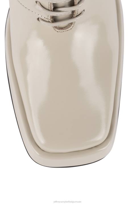 vrouwen Jeffrey Campbell testen ivoren doos V2LZ592 enkel laarzen