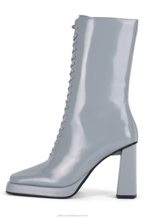 vrouwen Jeffrey Campbell testen stoffige blauwe doos V2LZ591 enkel laarzen