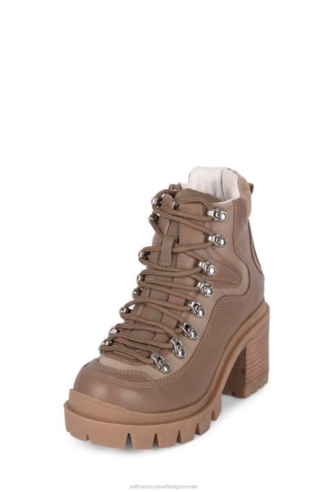 vrouwen Jeffrey Campbell verkeersagressie natuurlijke multi V2LZ450 enkel laarzen